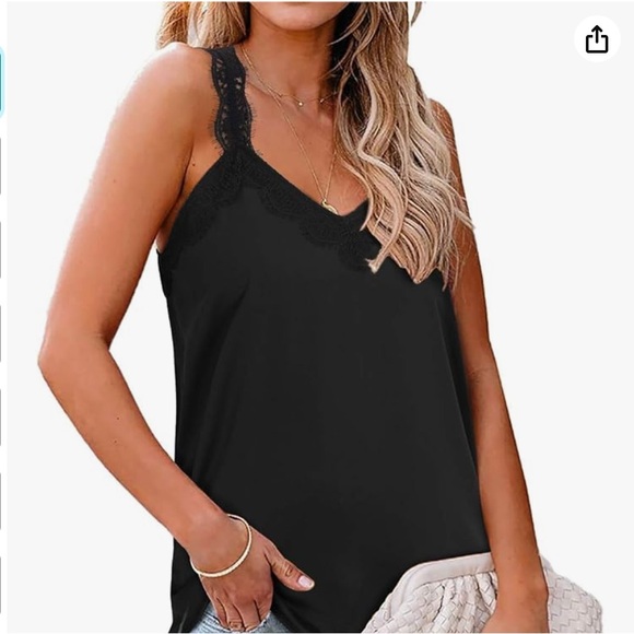 BEAUTIFUL Eyelash Strap Tank - Picture 1 of 5